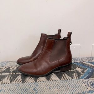 Cole Haan Leather Ankle Boots